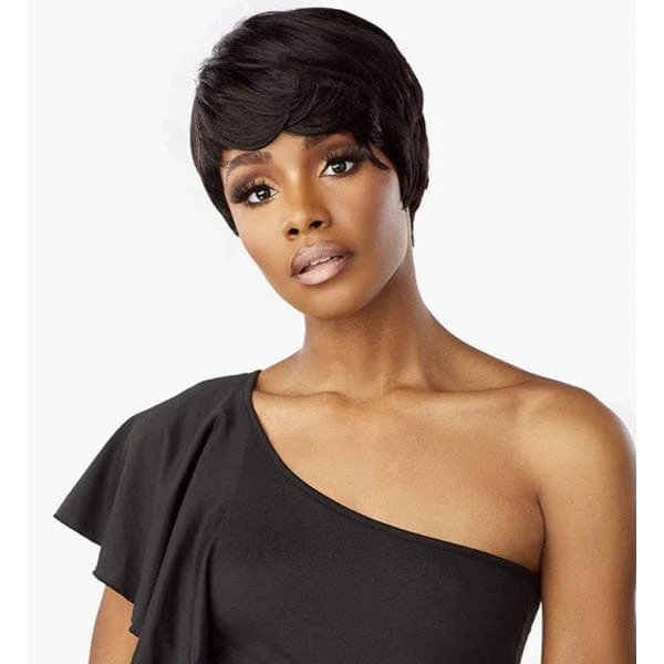 Sensationnel Empire Salt & Pepper 100% Human Hair Celebrity Series Wig - DENIA - Image 3