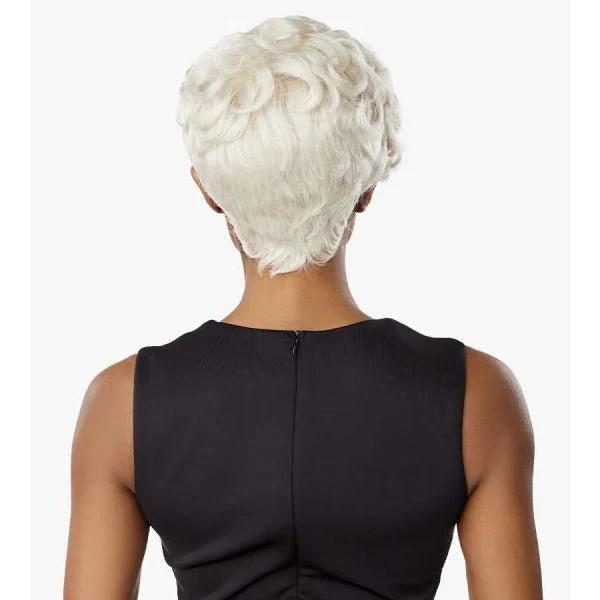 Sensationnel Empire Salt & Pepper 100% Human Hair Celebrity Series Wig - FLORA - Image 8