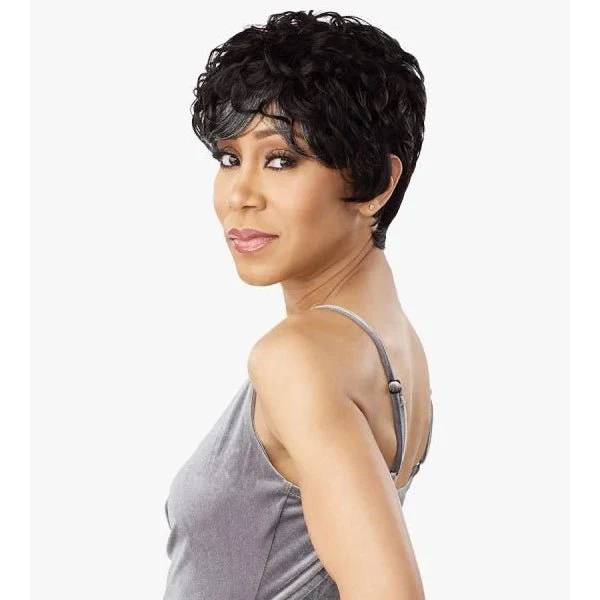 Sensationnel Empire Salt & Pepper 100% Human Hair Celebrity Series Wig - KORI - Image 3
