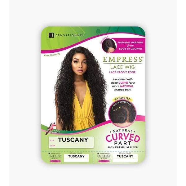 Sensationnel Empress C-Part Lace Front Edge Wig - TUSCANY - Image 6