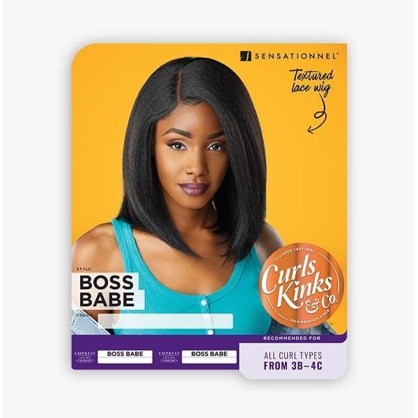 Sensationnel Empress Curls Kinks & CO Textured Lace Front Wig - BOSS BABE - Image 5
