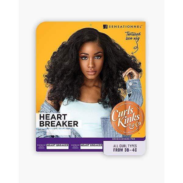 Sensationnel Empress Curls Kinks & CO Textured Synthetic Lace Front Wig - HEART BREAKER - Clearance - Image 6