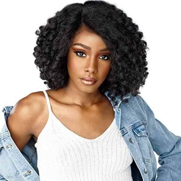 Sensationnel Empress Curls Kinks & CO Textured Synthetic Lace Front Wig - ROLE MODEL - Image 2