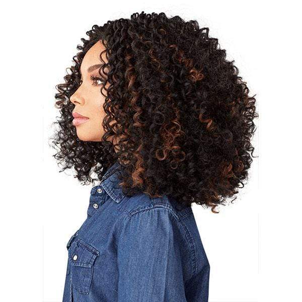 Sensationnel Empress Curls Kinks & CO Textured Synthetic Lace Front Wig - SHOW STOPPER - Clearance - Image 4