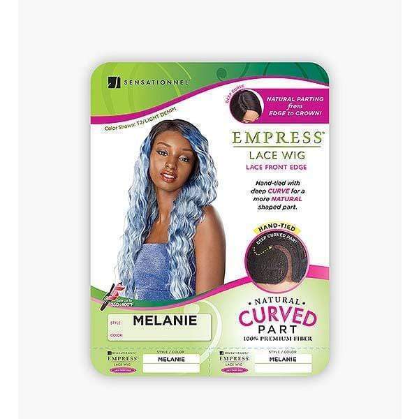 Sensationnel Empress Synthetic Natural Curved Part Lace Front Wig - MELANIE - Clearance - Image 5