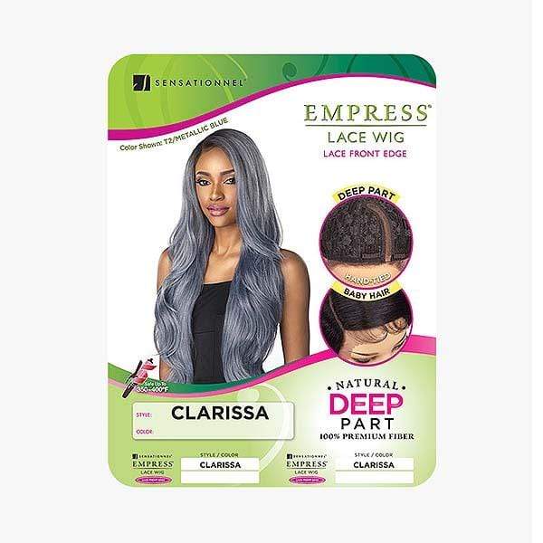 Sensationnel Empress Synthetic Natural Deep Part Lace Front Wig - CLARISSA - Image 5