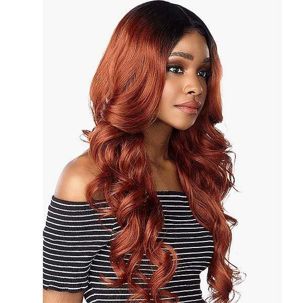 Sensationnel Empress Synthetic Natural Deep Part Lace Front Wig - ZANIYA - Image 3