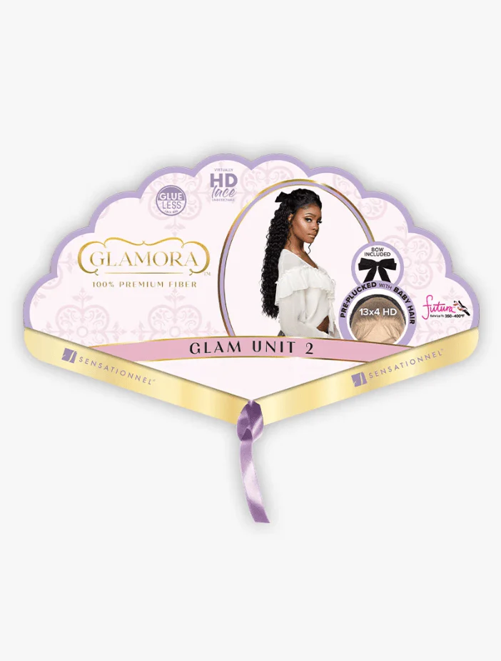 Sensationnel Glamora Synthetic Hair Glueless HD Lace 13x4 Wig - GLAM UNIT 2 - Image 7