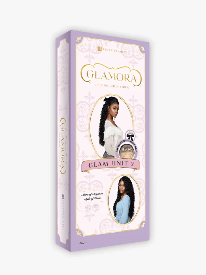 Sensationnel Glamora Synthetic Hair Glueless HD Lace 13x4 Wig - GLAM UNIT 2 - Image 8