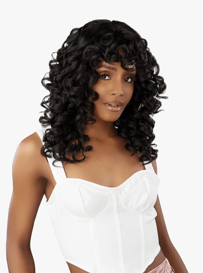Sensationnel Glamzy Synthetic Hair Glueless HD Lace Parting Wig - Bailey - Image 2