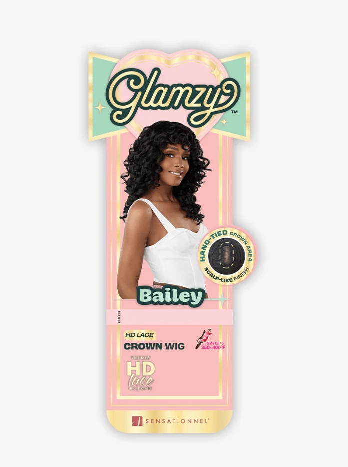 Sensationnel Glamzy Synthetic Hair Glueless HD Lace Parting Wig - Bailey - Image 7