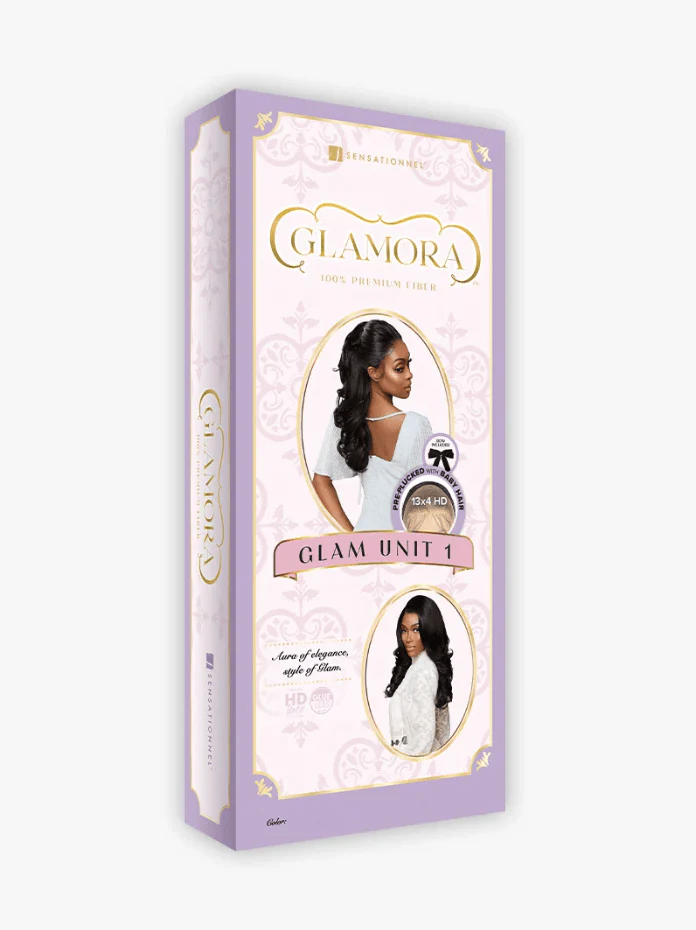 Sensationnel Glamora Synthetic Hair Glueless HD Lace 13x4 Wig - GLAM UNIT 1 - Image 10