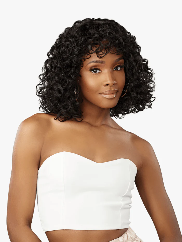 Sensationnel Glamzy Synthetic Hair Glueless HD Lace Parting Wig - Lizy - Image 4