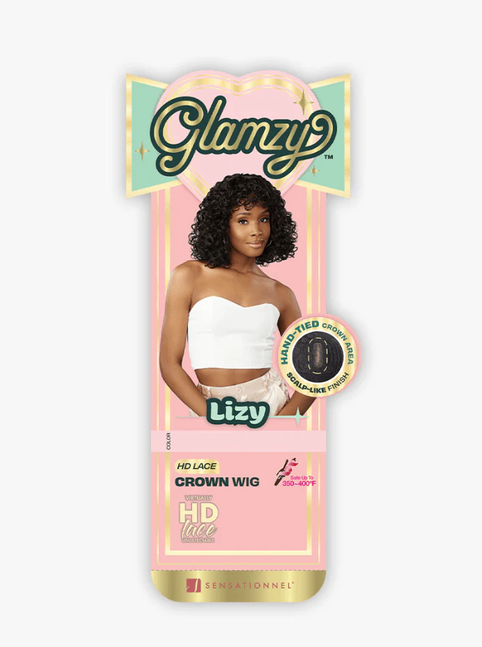 Sensationnel Glamzy Synthetic Hair Glueless HD Lace Parting Wig - Lizy - Image 6