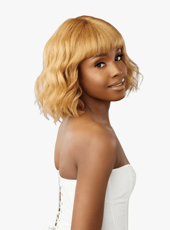 Sensationnel Glamzy Synthetic Hair Glueless HD Lace Parting Wig - Rosy - Image 3