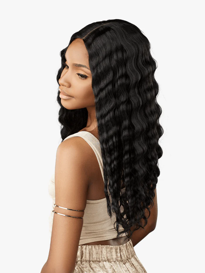 Sensationnel Glamzy Synthetic Hair Glueless HD Lace Parting Wig - SERAPHINA - Image 3
