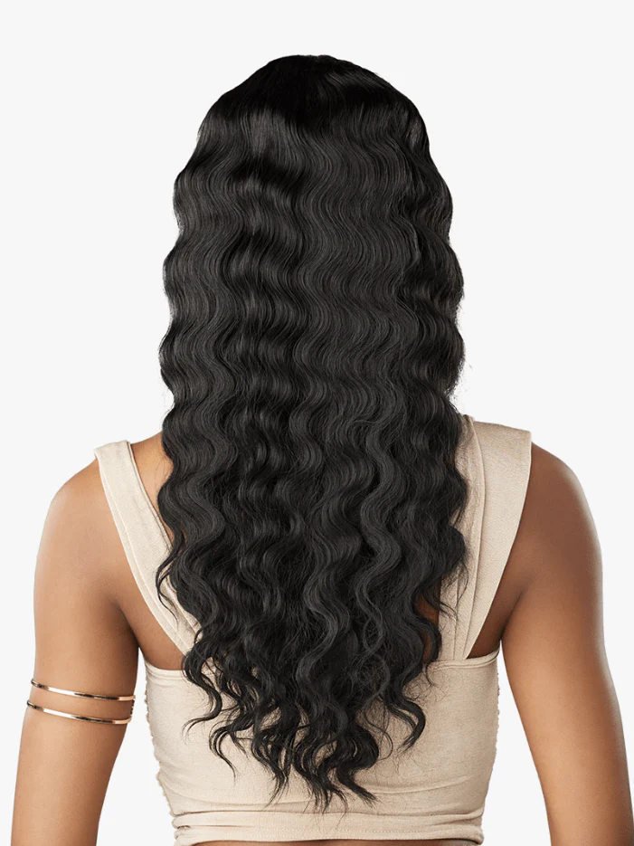 Sensationnel Glamzy Synthetic Hair Glueless HD Lace Parting Wig - SERAPHINA - Image 5
