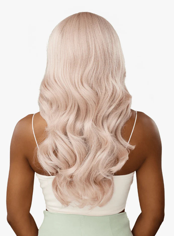 Sensationnel Glamzy Synthetic Hair Glueless HD Lace Parting Wig - CELESTIA - Image 6