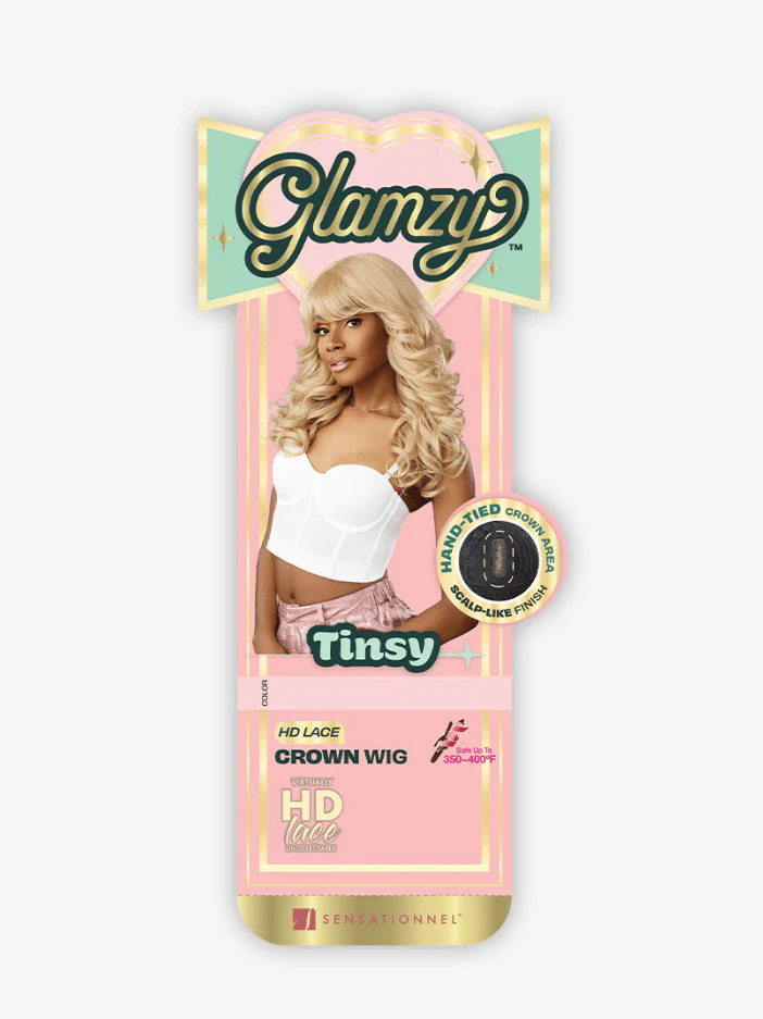 Sensationnel Glamzy Synthetic Hair Glueless HD Lace Parting Wig - Tinsy - Image 7