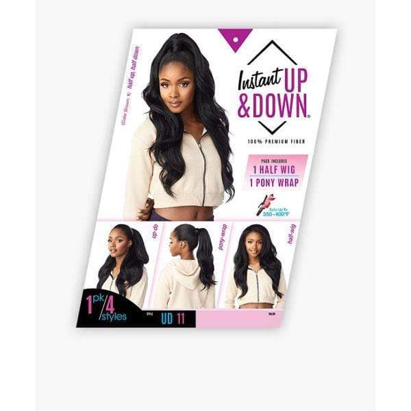 Sensationnel Instant Up & Down Pony Wrap Half Wig - UD 11 - Image 9