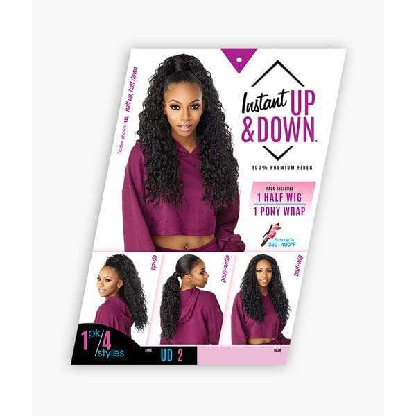 Sensationnel Instant Up & Down Pony Wrap Half Wig - UD 2 - Clearance - Image 7