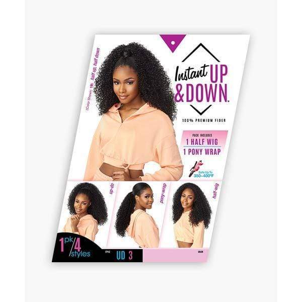 Sensationnel Instant Up & Down Pony Wrap Half Wig - UD 3 - Image 7