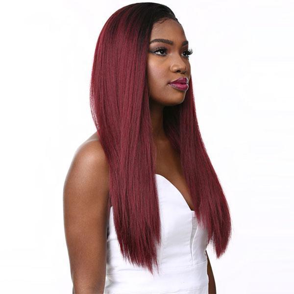 Sensationnel - Instant Weave Boutique Bundles - Kinky Straight Half Wig - Image 3