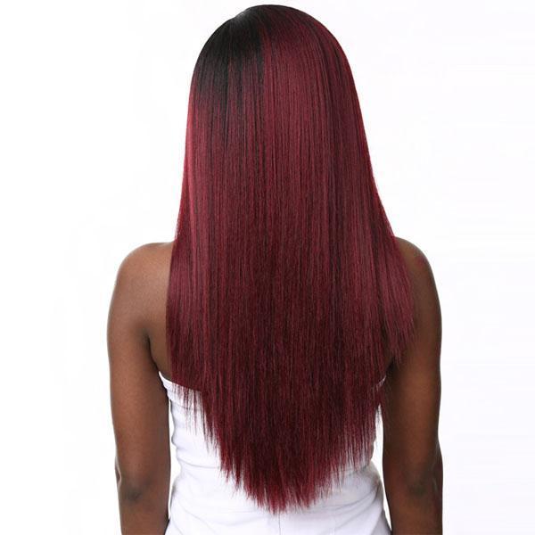 Sensationnel - Instant Weave Boutique Bundles - Kinky Straight Half Wig - Image 4