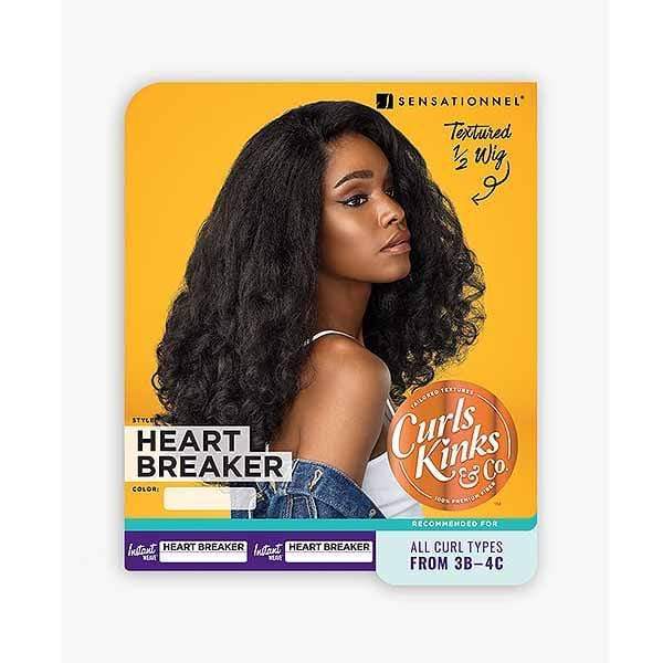 Sensationnel Instant Weave Curls Kinks & CO Synthetic Half Wig - HEART BREAKER - Image 5