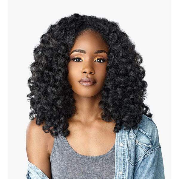 Sensationnel Instant Weave Curls Kinks & CO Synthetic Half Wig - MONEY MAKER - Image 2