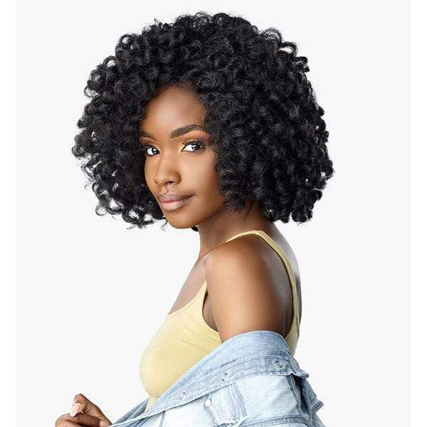 Sensationnel Instant Weave Curls Kinks & CO Synthetic Half Wig - ROLE MODEL - Clearance - Image 3