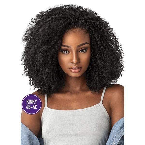 Sensationnel Instant Weave Curls Kinks & CO Synthetic Half Wig - KINKY 4B-4C GAME CHANGER - Clearance - Image 2