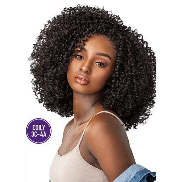 Sensationnel Instant Weave Curls Kinks & CO Synthetic Half Wig - COILY 3C-4A RULE BREAKER - Clearance - Image 2