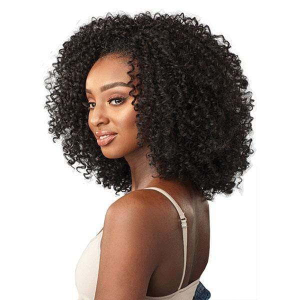 Sensationnel Instant Weave Curls Kinks & CO Synthetic Half Wig - COILY 3C-4A RULE BREAKER - Clearance - Image 3