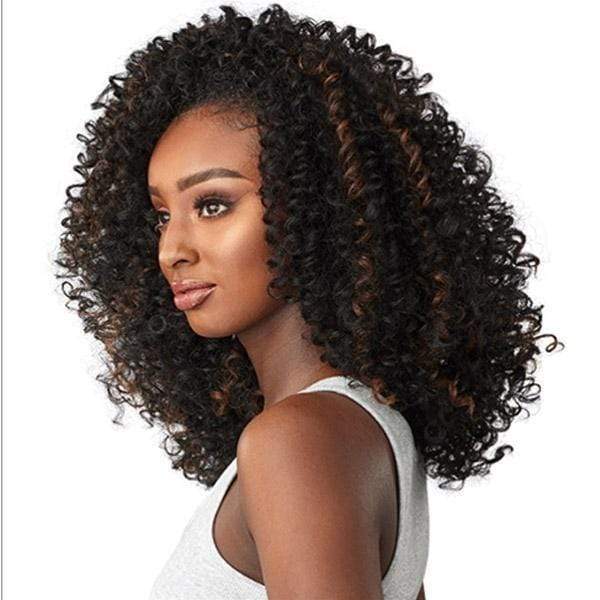 Sensationnel Instant Weave Curls Kinks & CO Synthetic Half Wig - CURLY 3B-3C SHOW STOPPER - Clearance - Image 3
