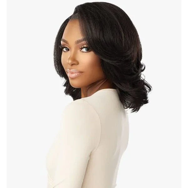 Sensationnel Kinky Edges Kinks & Co 13x6 HD Lace Front Wig - 13x6 KINKY BLOW OUT 12" - Image 4