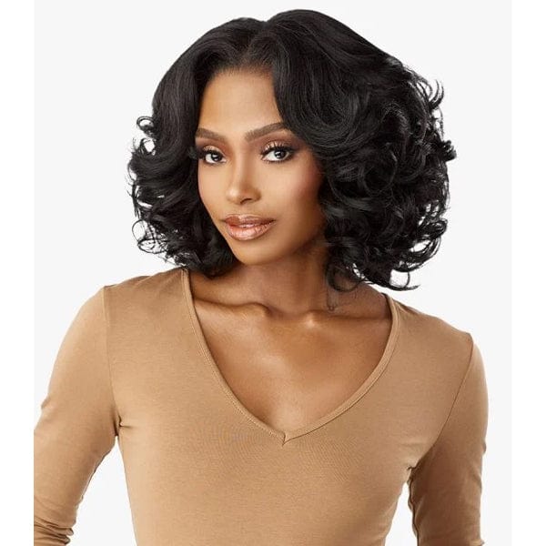 Sensationnel Kinky Edges Kinks & Co 13x6 HD Lace Front Wig - 13x6 KINKY BODY WAVE 14" - Image 3