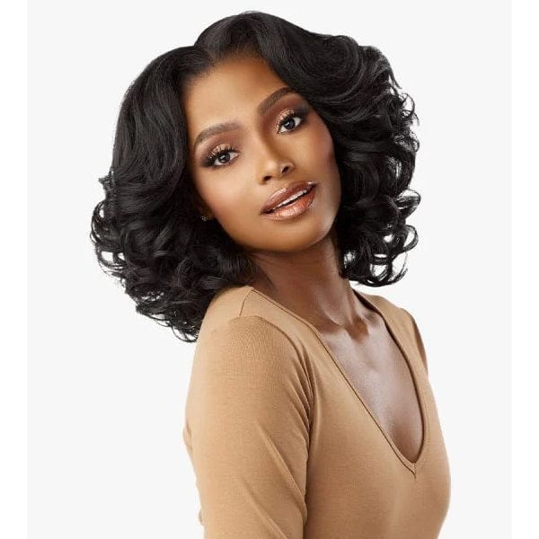 Sensationnel Kinky Edges Kinks & Co 13x6 HD Lace Front Wig - 13x6 KINKY BODY WAVE 14" - Image 5