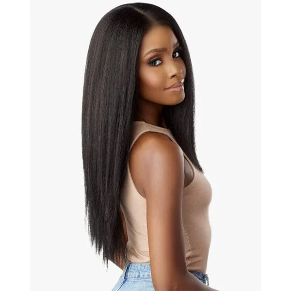 Sensationnel Kinky Edges Kinks & Co 13x6 HD Lace Front Wig - 13x6 KINKY STRAIGHT 24" - Image 4