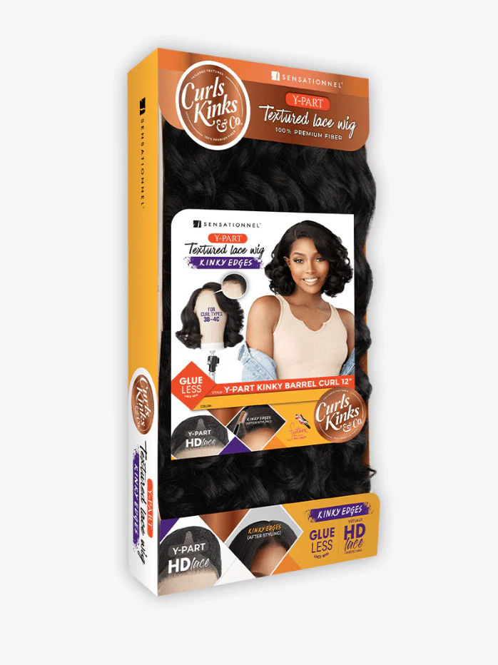 Sensationnel KINKY Edges Kinks & Co Y-PART KINKY BARREL CURL 12" - Image 7