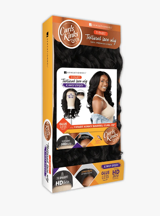 Sensationnel KINKY Edges Kinks & Co Y-PART KINKY BARREL CURL 20" - Image 8