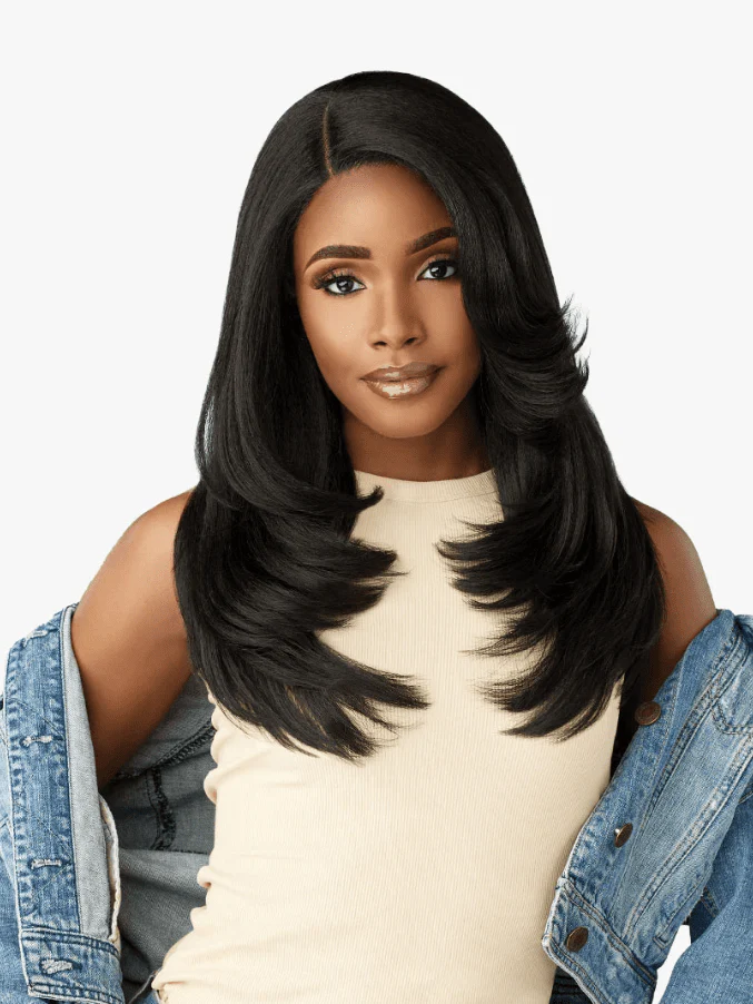 Sensationnel KINKY Edges Kinks & Co Y-PART KINKY BLOW OUT 20" - Image 5