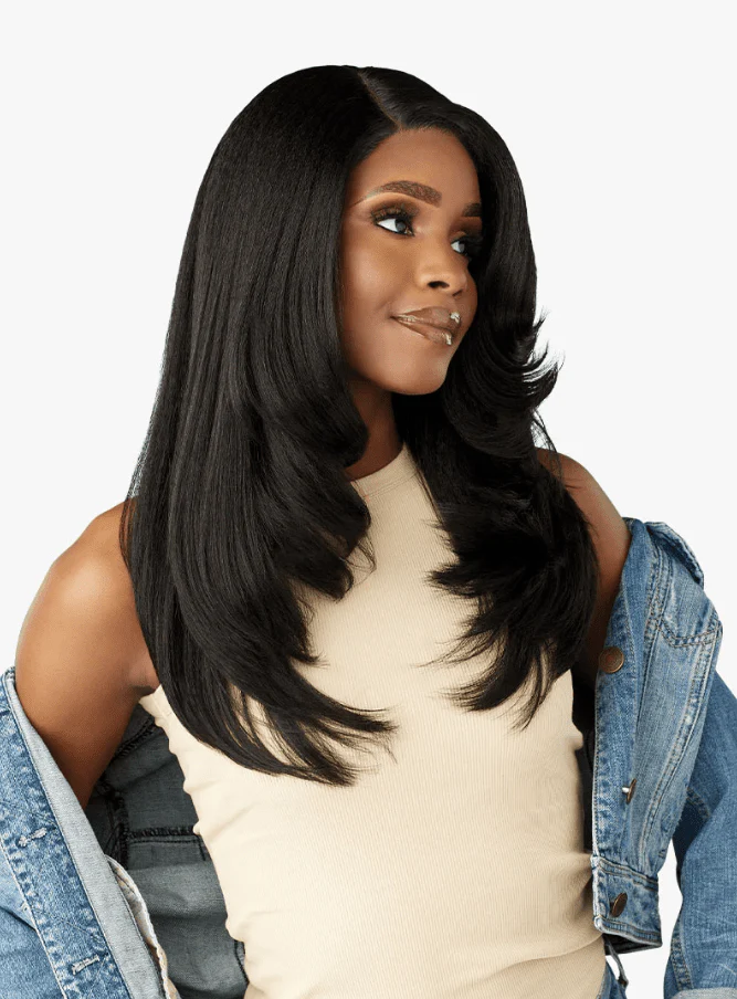 Sensationnel KINKY Edges Kinks & Co Y-PART KINKY BLOW OUT 20" - Image 6