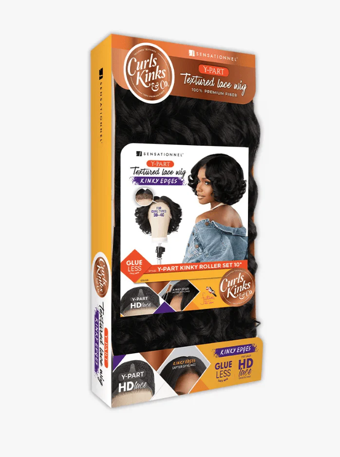 Sensationnel KINKY Edges Kinks & Co Y-PART KINKY ROLLER SET 10" - Image 7