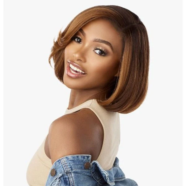 Sensationnel Kinky Edges Kinks & Co Y-Part Lace Wig - KINKY CHIC BOB 12 - Image 2