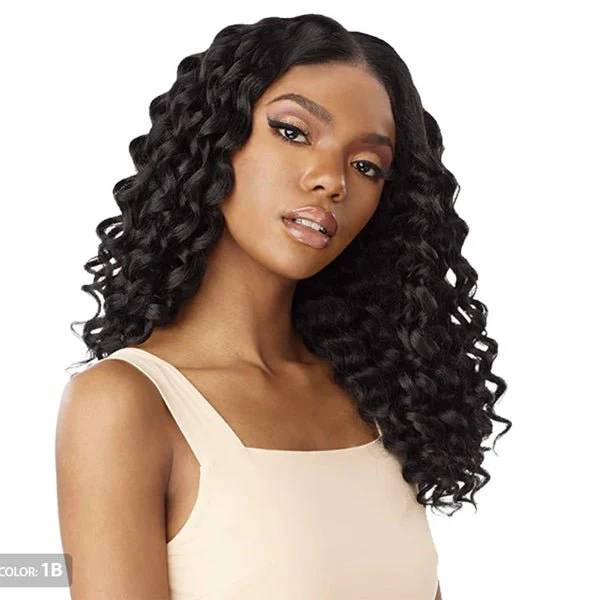 Sensationnel Kinky Edges Kinks & Co Y-Part Lace Wig - KINKY ROD CURL 18 - Image 2