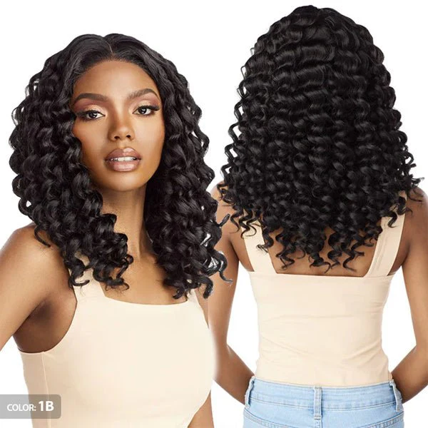 Sensationnel Kinky Edges Kinks & Co Y-Part Lace Wig - KINKY ROD CURL 18 - Image 3