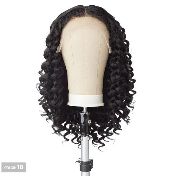 Sensationnel Kinky Edges Kinks & Co Y-Part Lace Wig - KINKY ROD CURL 18 - Image 4