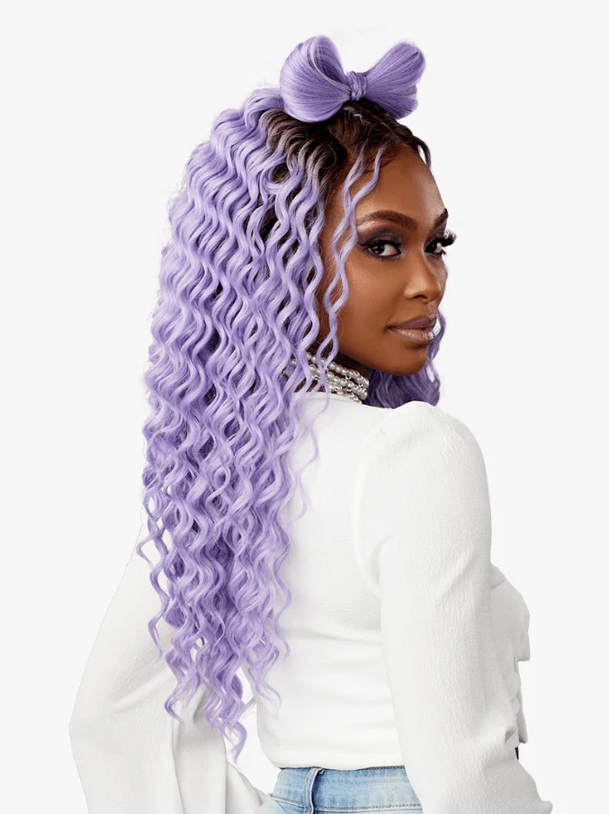 Sensationnel Shear Muse Festi-Gal Glueless Y-Part HD Lace Front Wig - Ribbon Gal - Image 2