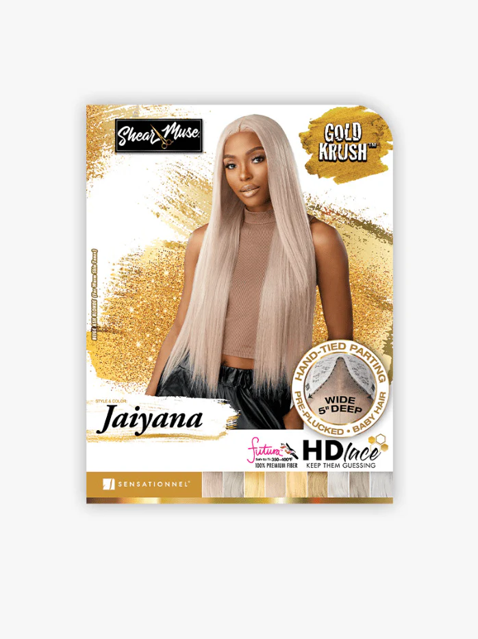 Sensationnel Shear Muse Gold Krush Lace Front Wig- JAIYANA - Image 6